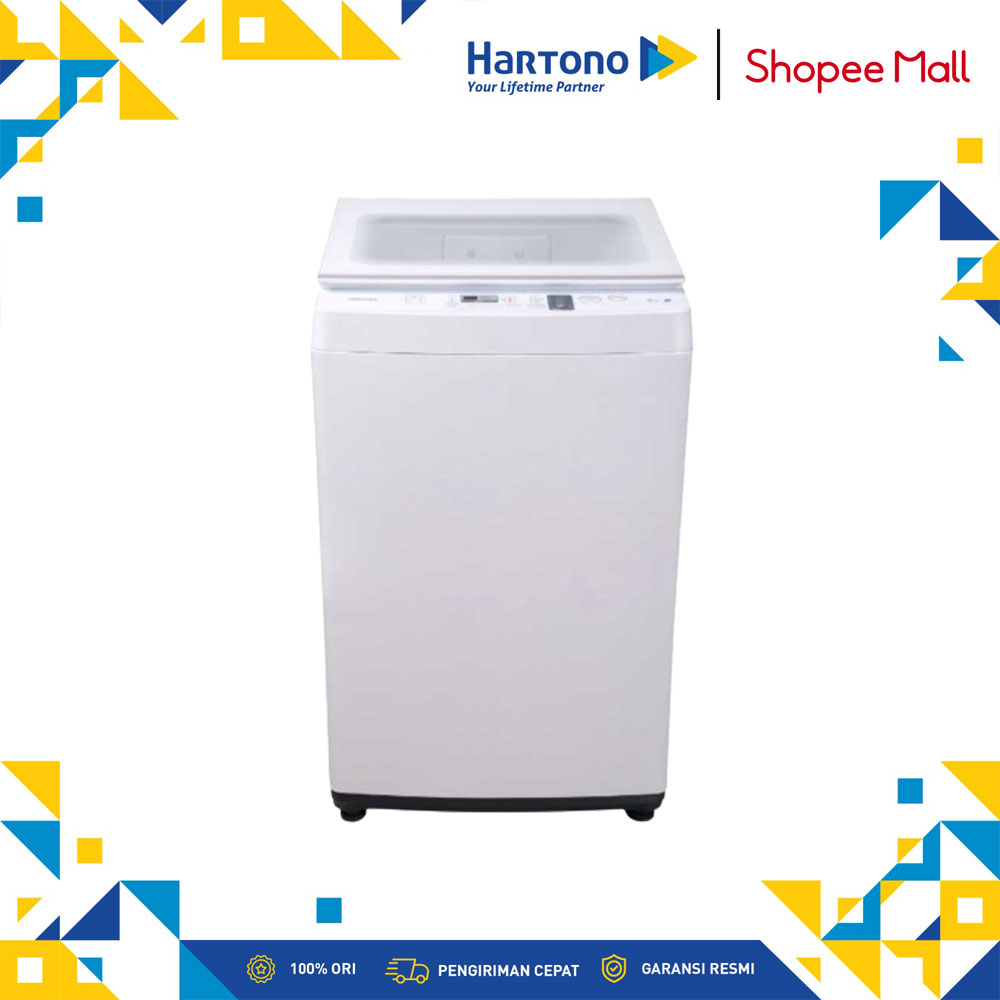 Toshiba Mesin Cuci 1 Tabung Top Loading Washer AW-M901BN(WW)