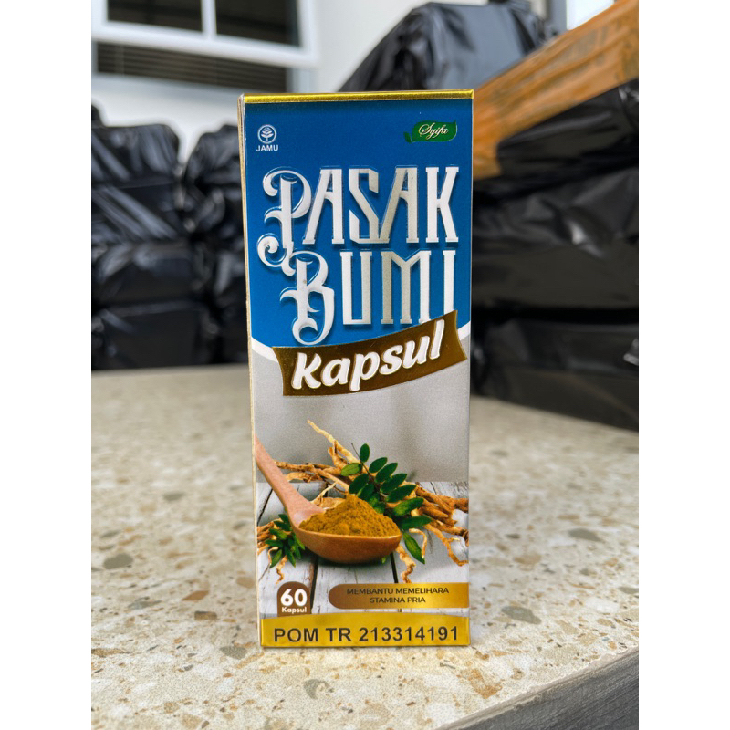 Kapsul Pasak Bumi isi 60 kapsul