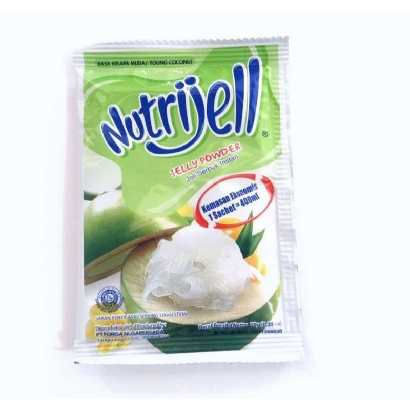 

NUTRIJELL KELAPA MUDA 10 GRAM