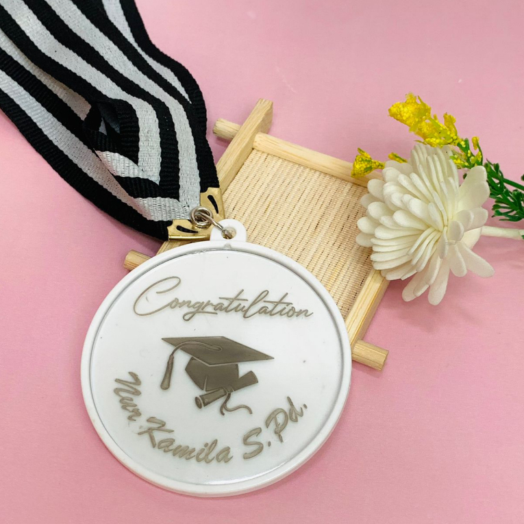 MEDALI CUSTOM WISUDA / / MEDALI MURAH / PIAGAM CUSTOM / MEDALI WISUDA