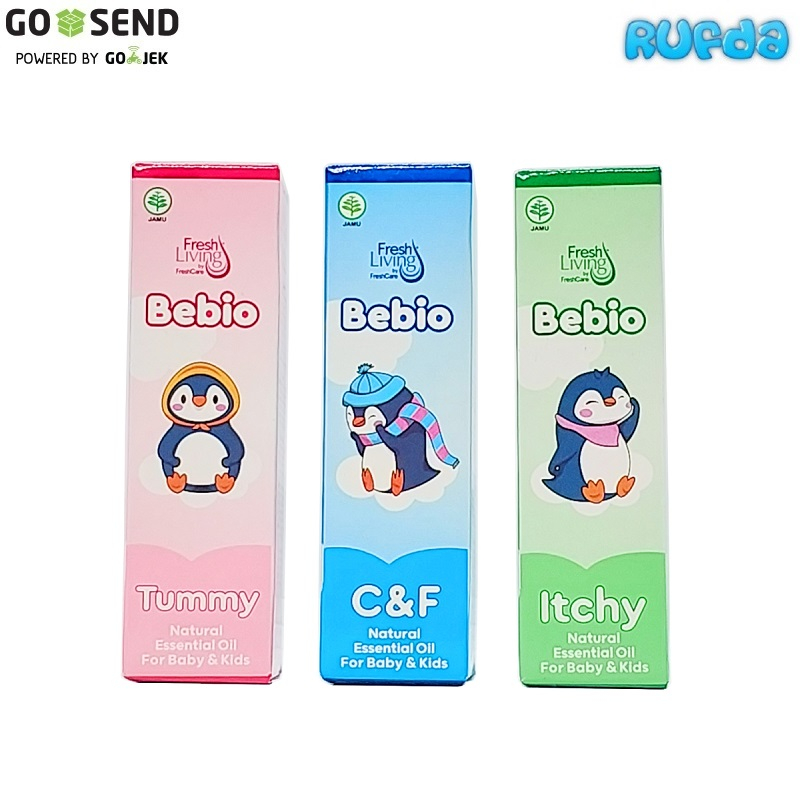 Bebio Essential Oil Minyak Esensial CF Tummy Itchy Anak Bayi