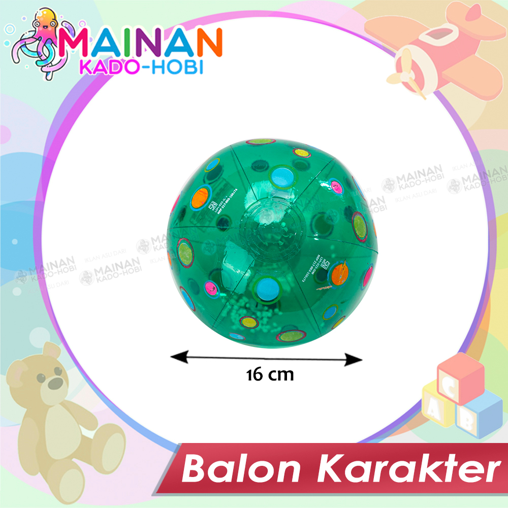 HADIAH MAINAN ANAK EDUKASI WATER BALL BOLA BALON KARET POLKADOT