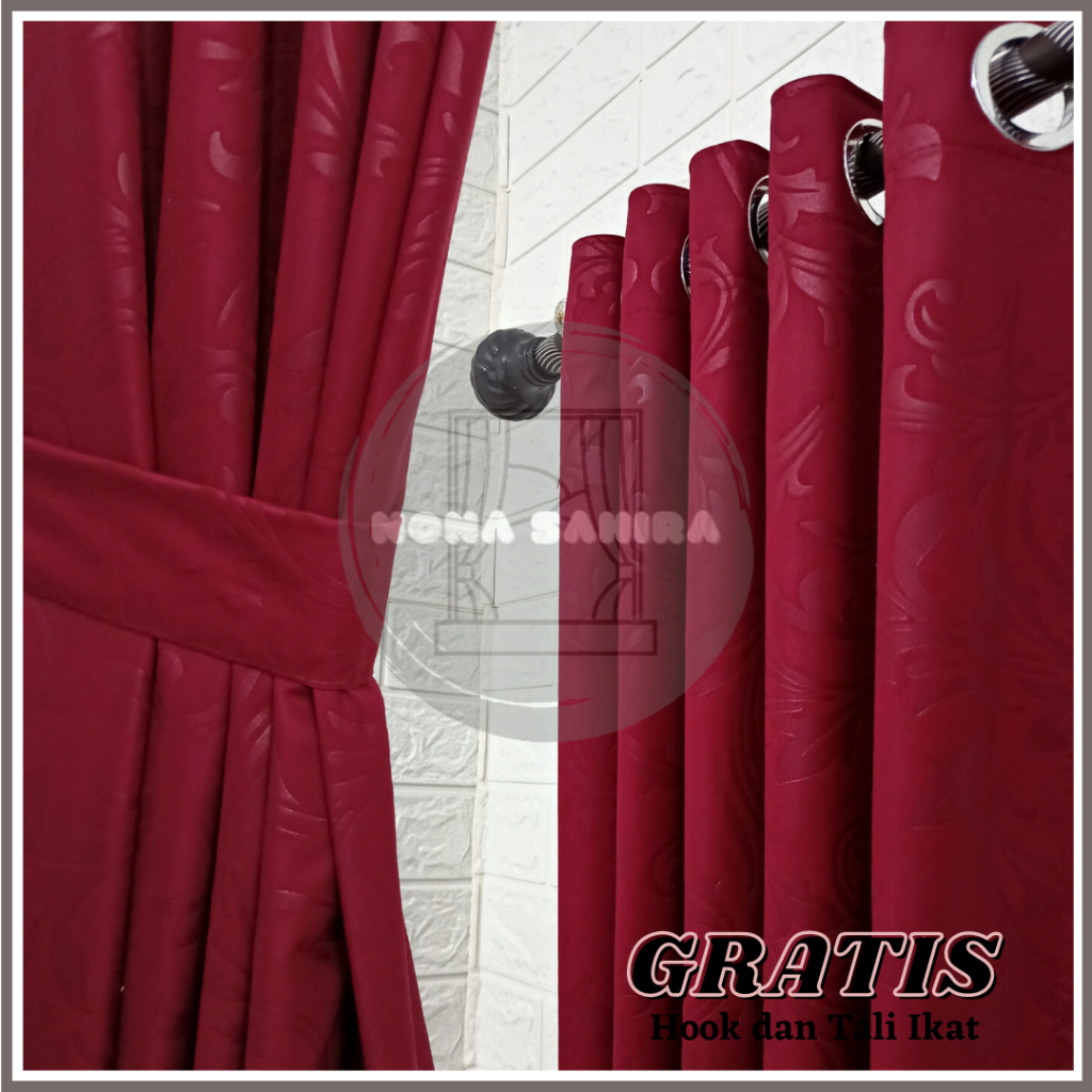 GORDEN JENDELA PINTU MINIMALIS MODEL SMOKERING 10 RING POLOS MOTIF TERLARIS