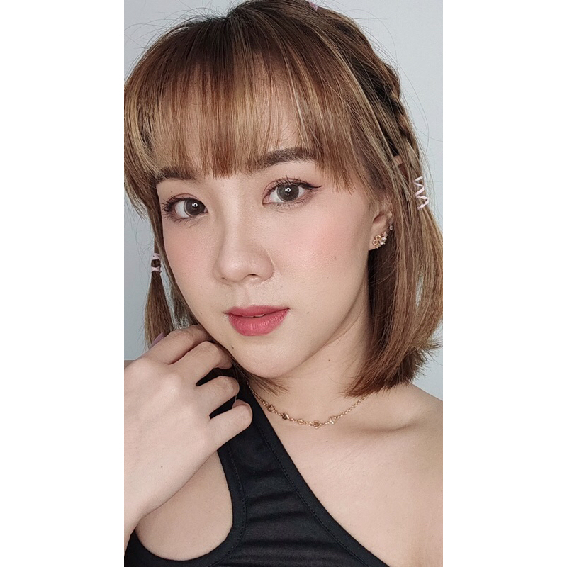 Softlens korea kawaii vivi brown natural