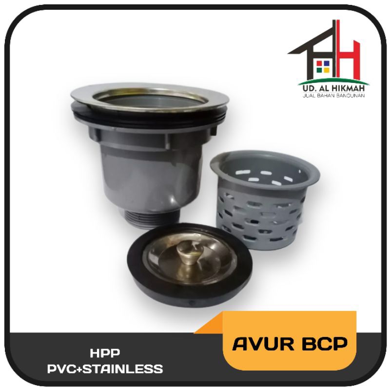 AVUR AFUR PVC BCP BAK CUCI PIRING WASTAFEL SINK PLASTIK AVUR BCP HPP