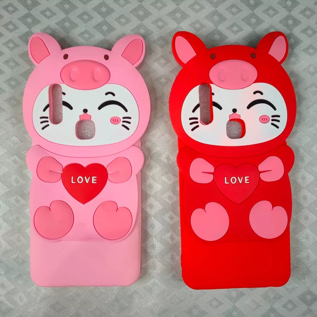 SOFT CASE KARAKTER MIMI CAT LOVE 3D VIVO V11i V5 V11 PRO Y19 V15 PRO