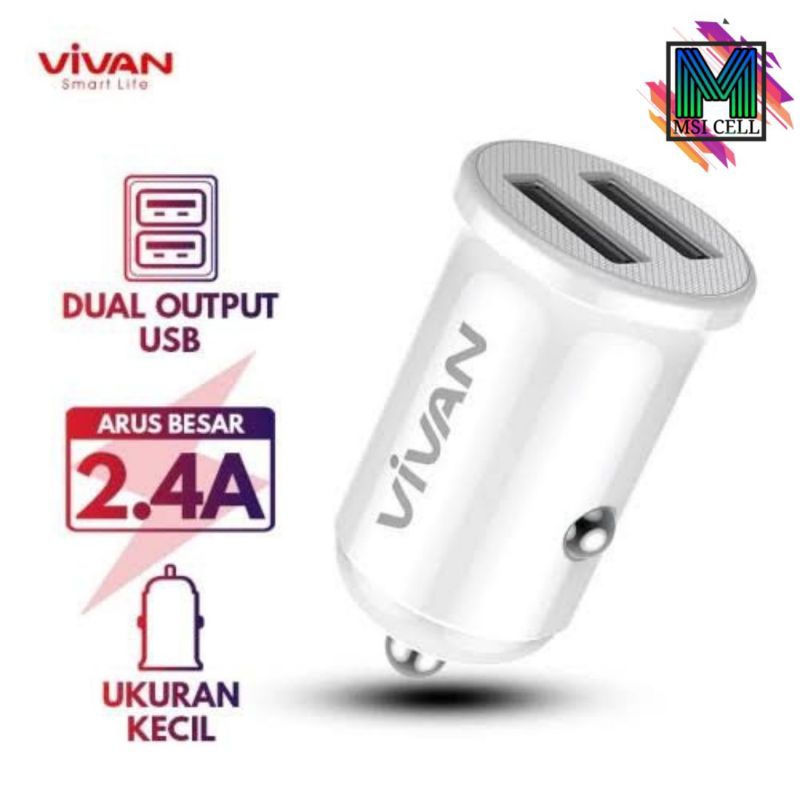 Charger Mobil / Car Charger Vivan CC01