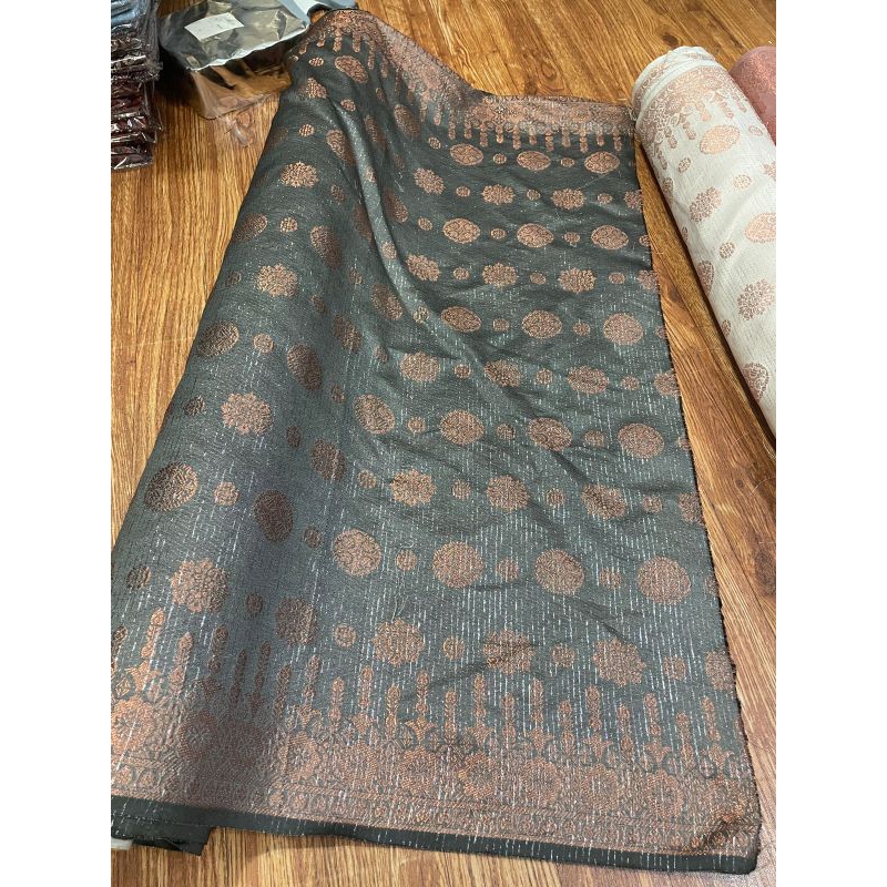 ( COD) Kain songket / Bakal songket /Bahan songket 3D/ Songket Tenun /Songket Palembang / songket terbaru /songket murah(haraga  untuk setengah meter)