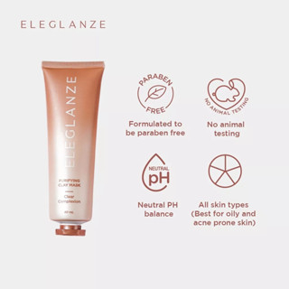 ELEGLANZE Purifying Clay Mask / Masker Wajah BPOM