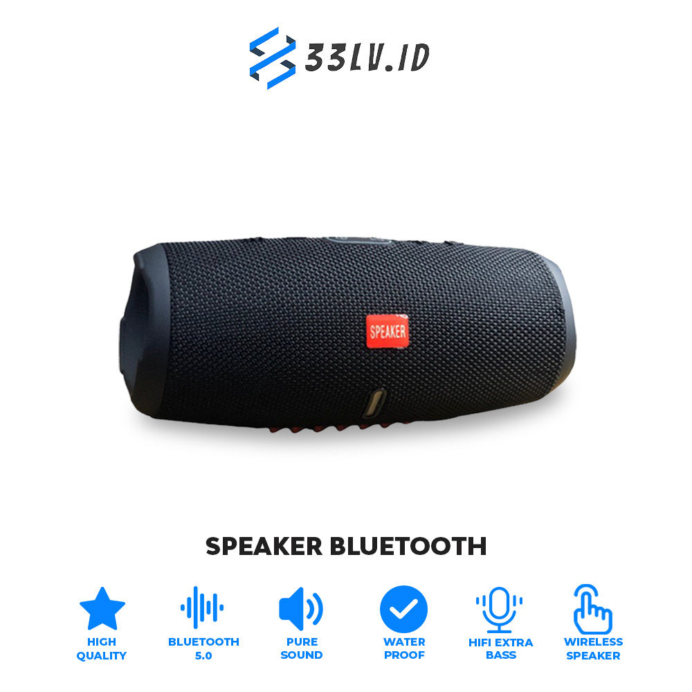 【33LV.ID】SPEAKER BLUETOOTH RGB LED CHARGE 5+ EXTRABASS TWS / CHARGE 5+