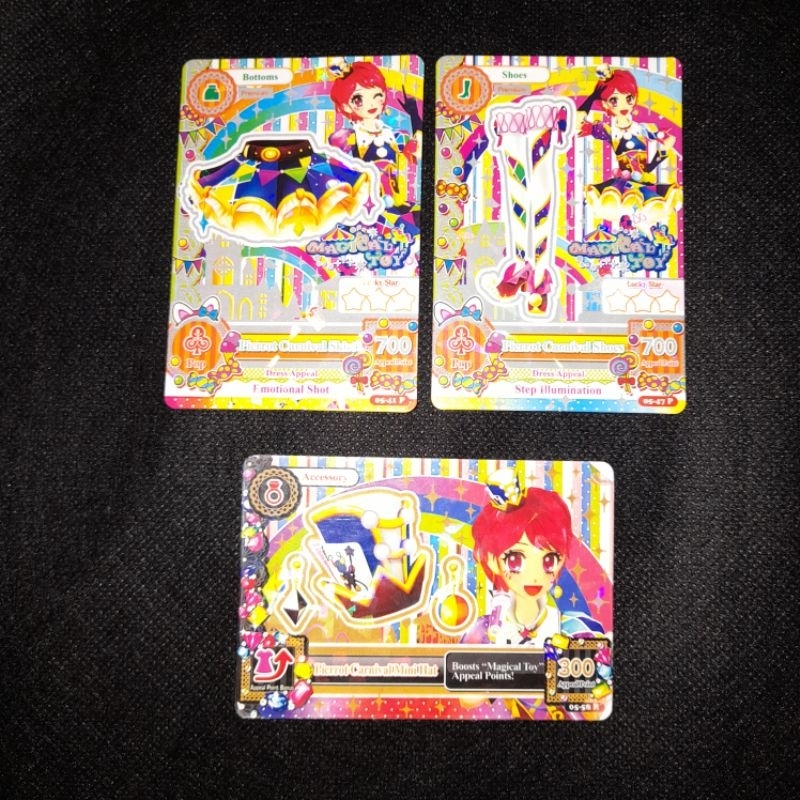 (AIKATSU CARD) Pierrot Carnival Set