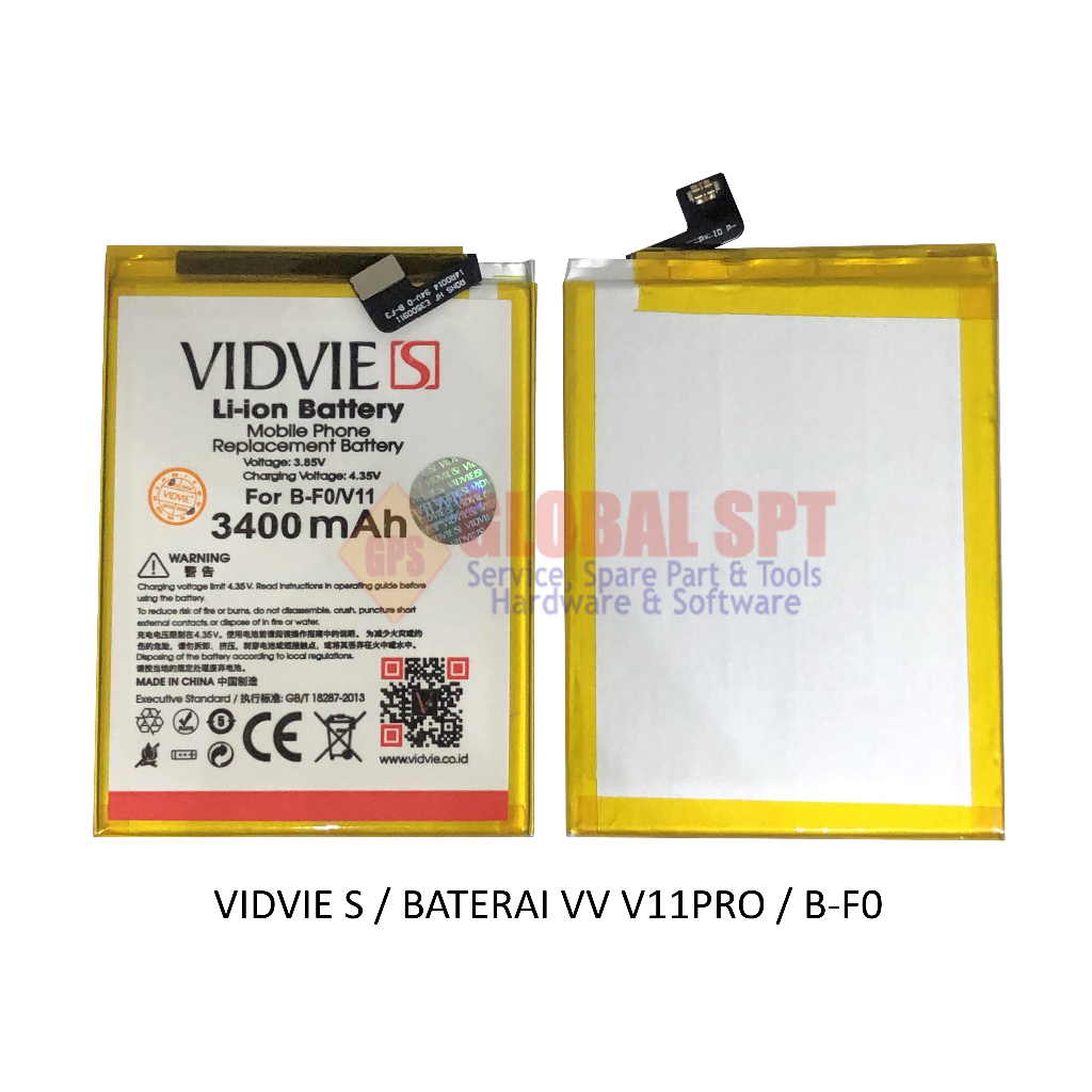 VIDVIE S / BATERAI VIVO V11PRO / BATRE B-F0 / BATERE