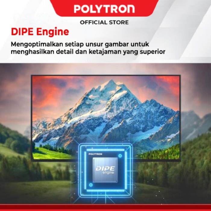 LED TV Polytron Digital TV 43&quot; PLD 43V1553