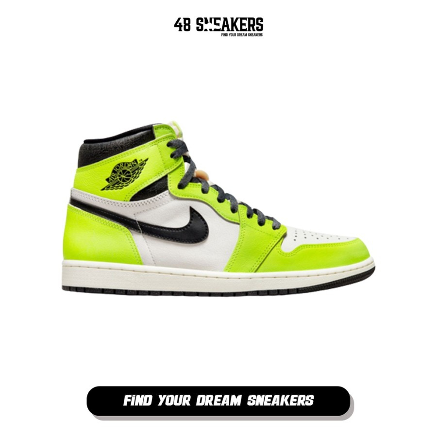 Sepatu Pria Nike Air Jordan 1 Volt Visionaire (555088-702) ORIGINAL