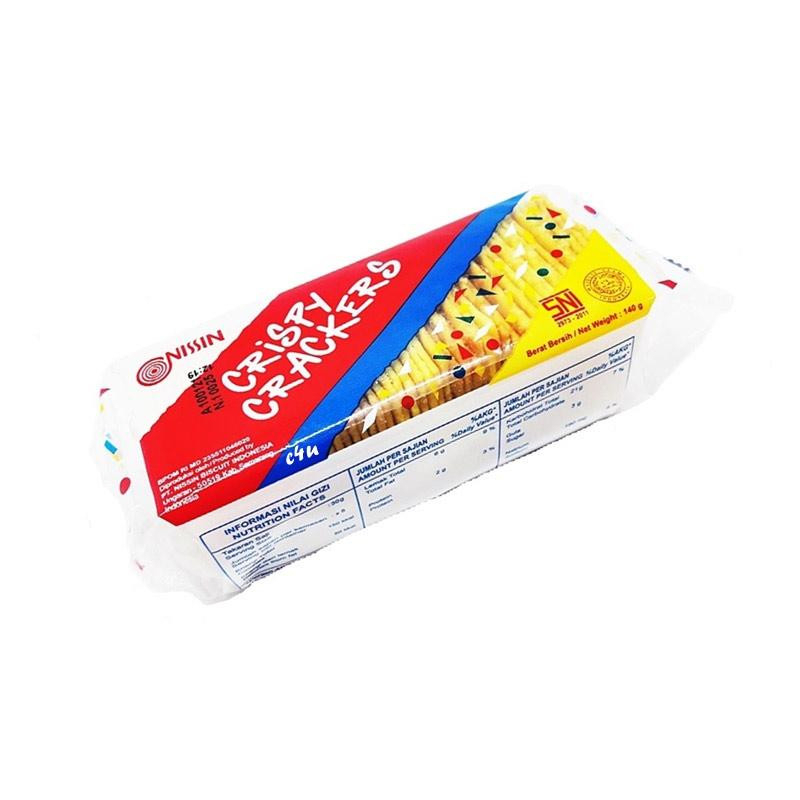 

Nissin Crispy Crackers 140gr Original / Biskuit/Camilan/Roti Kering