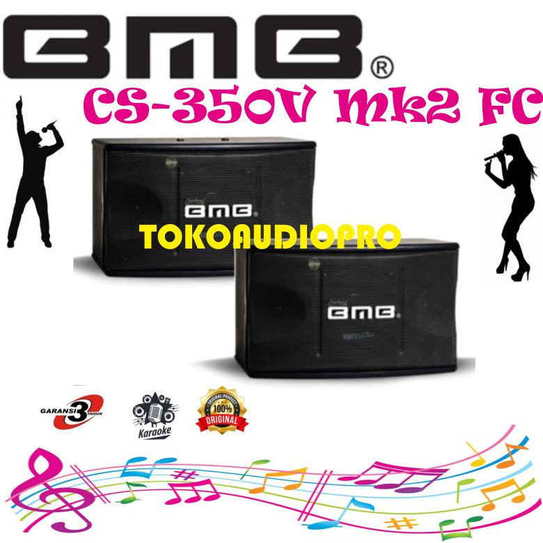 BMB CS350V MKII-FC Speaker Pasif Karaoke Original BMb cs-350V Mk2 FC