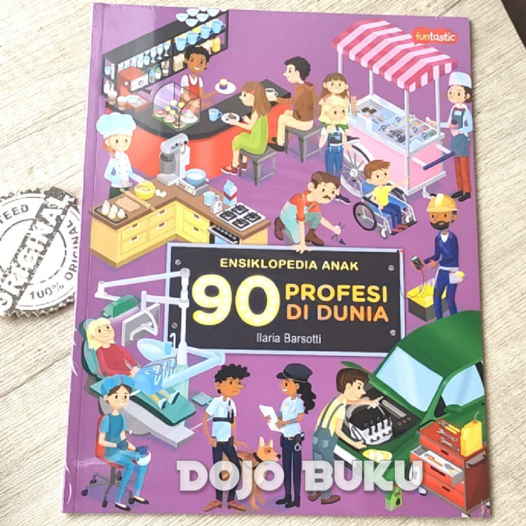 Buku Ensiklopedia Anak - 90 Profesi di Dunia by Ilaria Barsotti