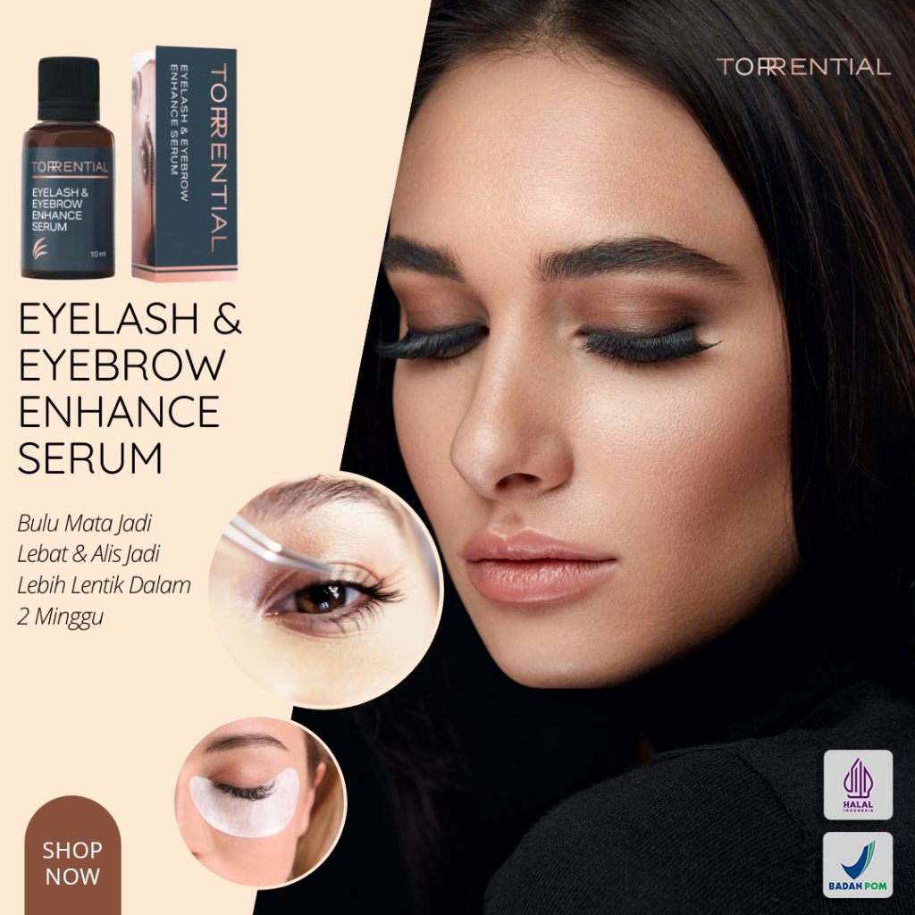 Torrential Eyelash Eyebrow Growth Serum Serum Penumbuh Bulu Mata Dan Alis Terbaik ORIGINAL