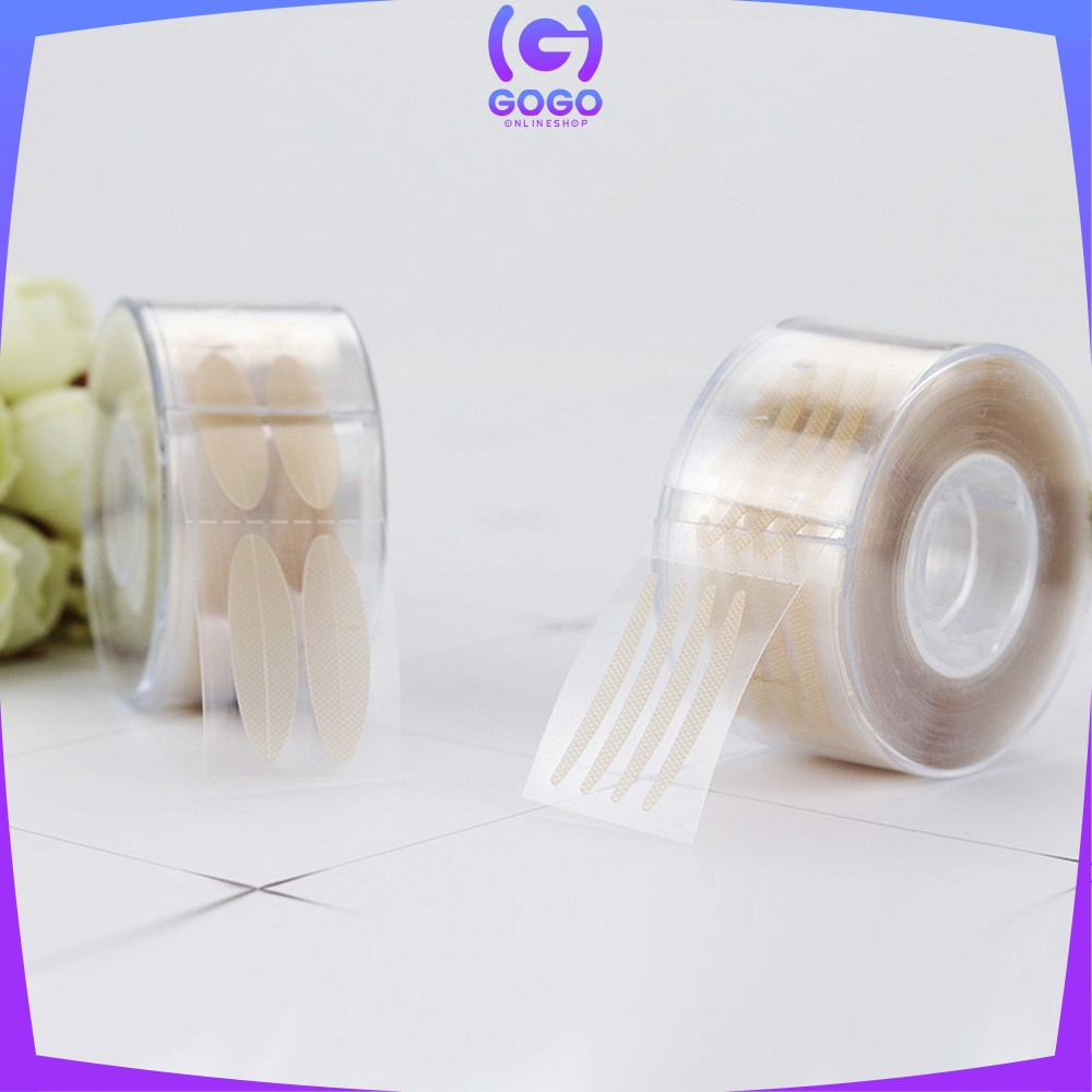 GOGO-K147 Skot Mata Eyelid Tape Roll ISI 300 PASANG Scot Mata Jaring Skot Kelopak Mata Transparan / Skot Mata Roll Double Eyelid Bening Tahan Air