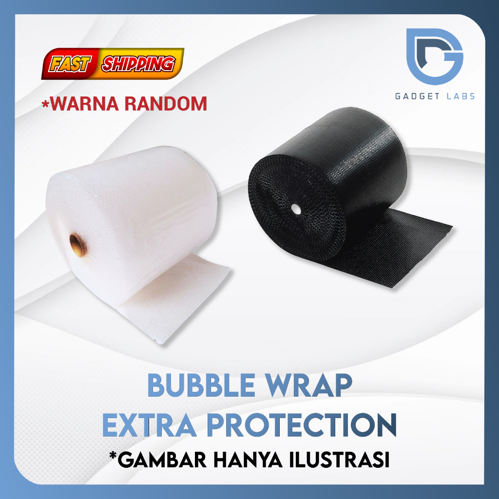 

Tambah Lapis Bubble Wrap AMAN
