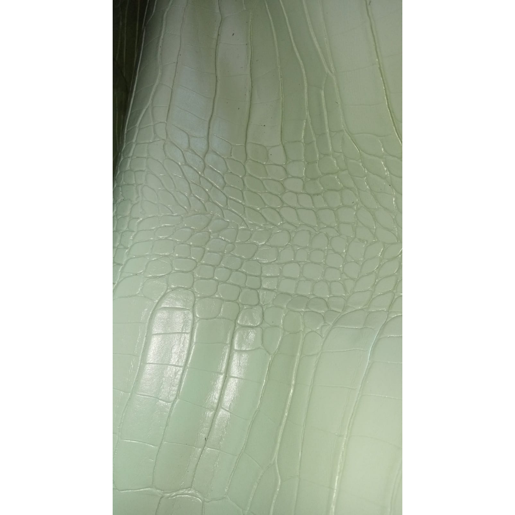 Kulit sintetis Croco Doff / Motif Buaya Meteran 1mtr x 1,4mtr