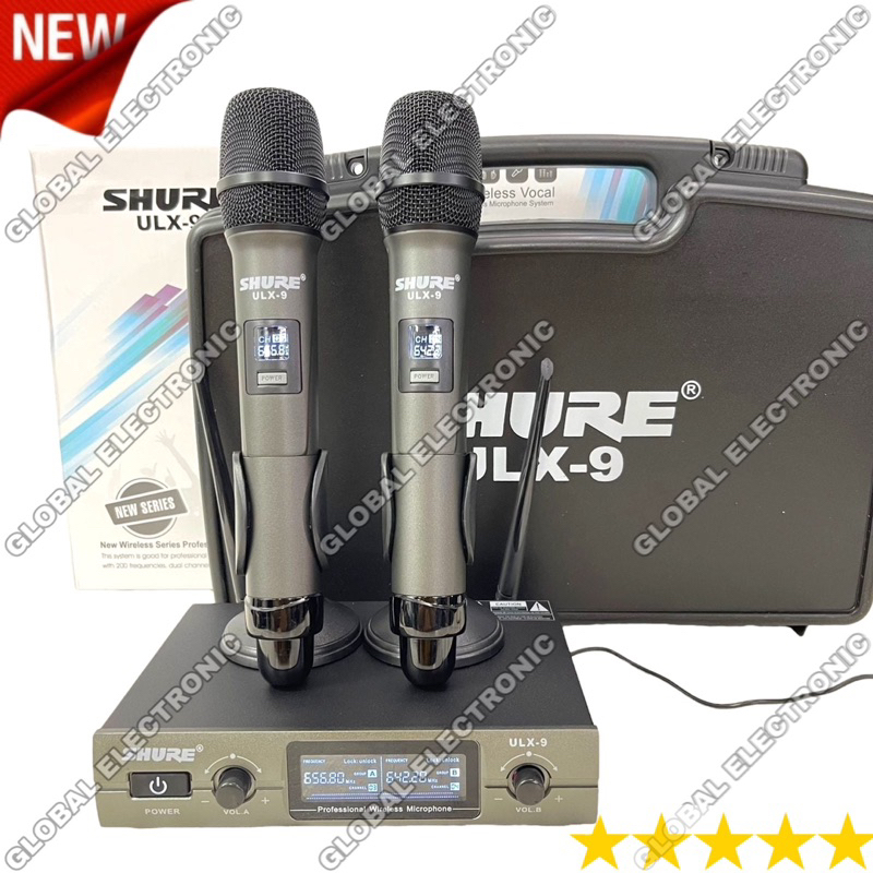 Mic Wireless Shure ULX 9 / WR 879 Original shure Mic ulx 9 Free Koper 2 Handler