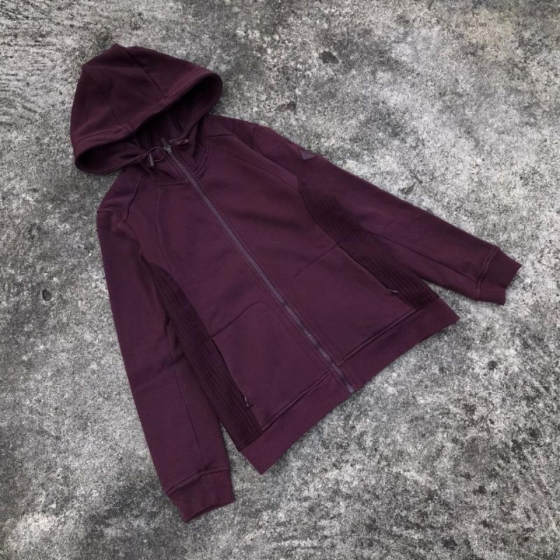 ZipHoodie Maroon by Mont Pellier Paris (S)