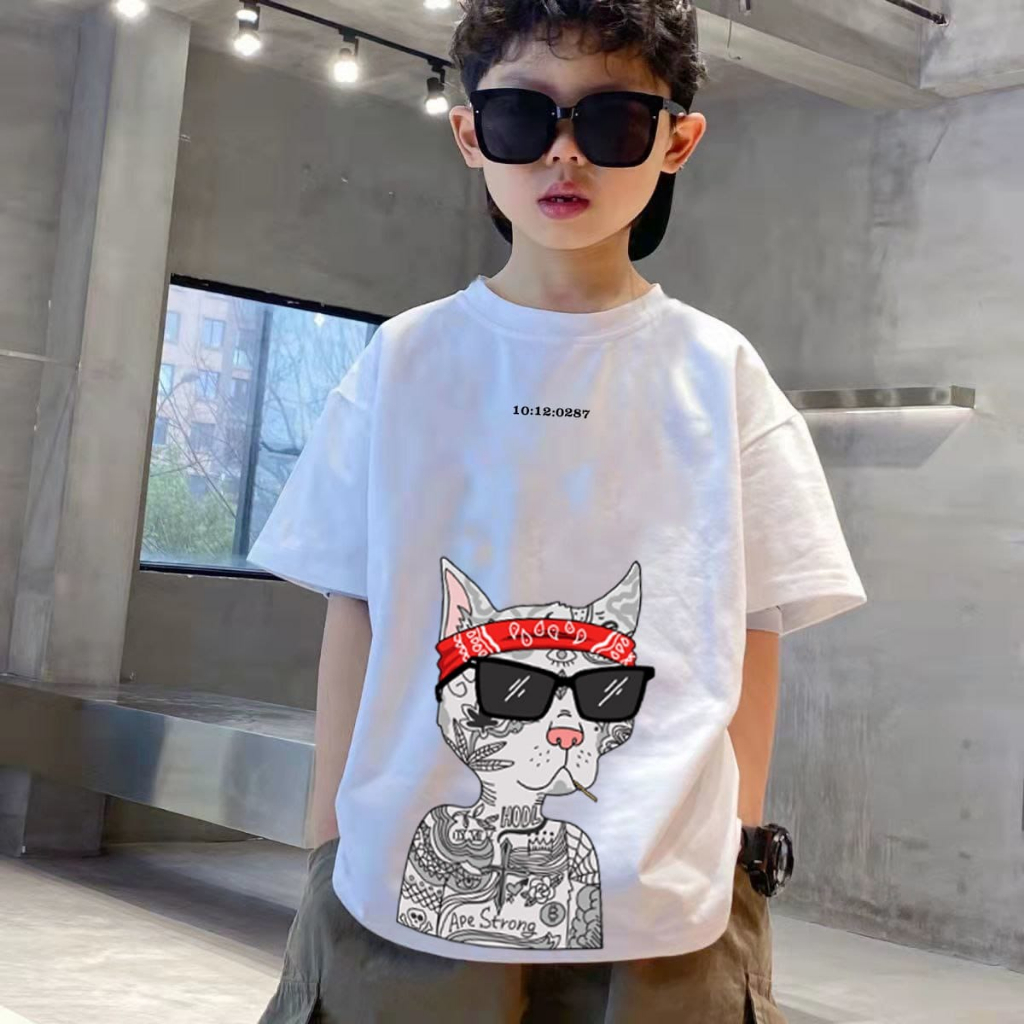 Amspro Kaos Katun24s Anak Kaos Oversize Anak Baju ana Kaos Anak Atasan Anak CPG3