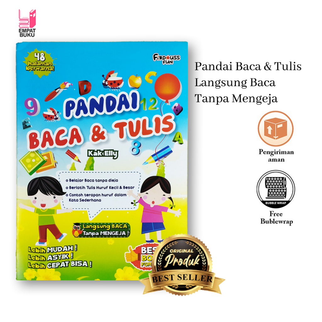 

PANDAI BACA & TULIS LANGSUNG BACA TANPA MENGEJA
