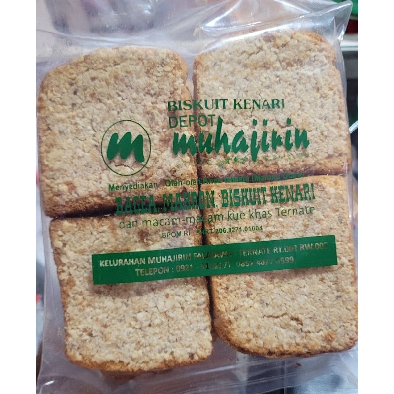 

Roti Kering Kenari Muhajirin ORIGINAL (Oleh-oleh Khas Ternate - Maluku Utara)