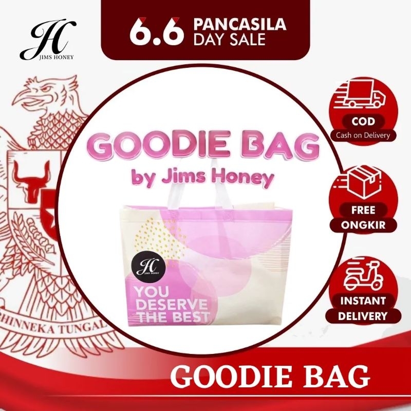 PROMO JIMSHONEY GOODIE BAG JIMSHONEY TAS BELANJA JH ORIGINAL TERMURAH