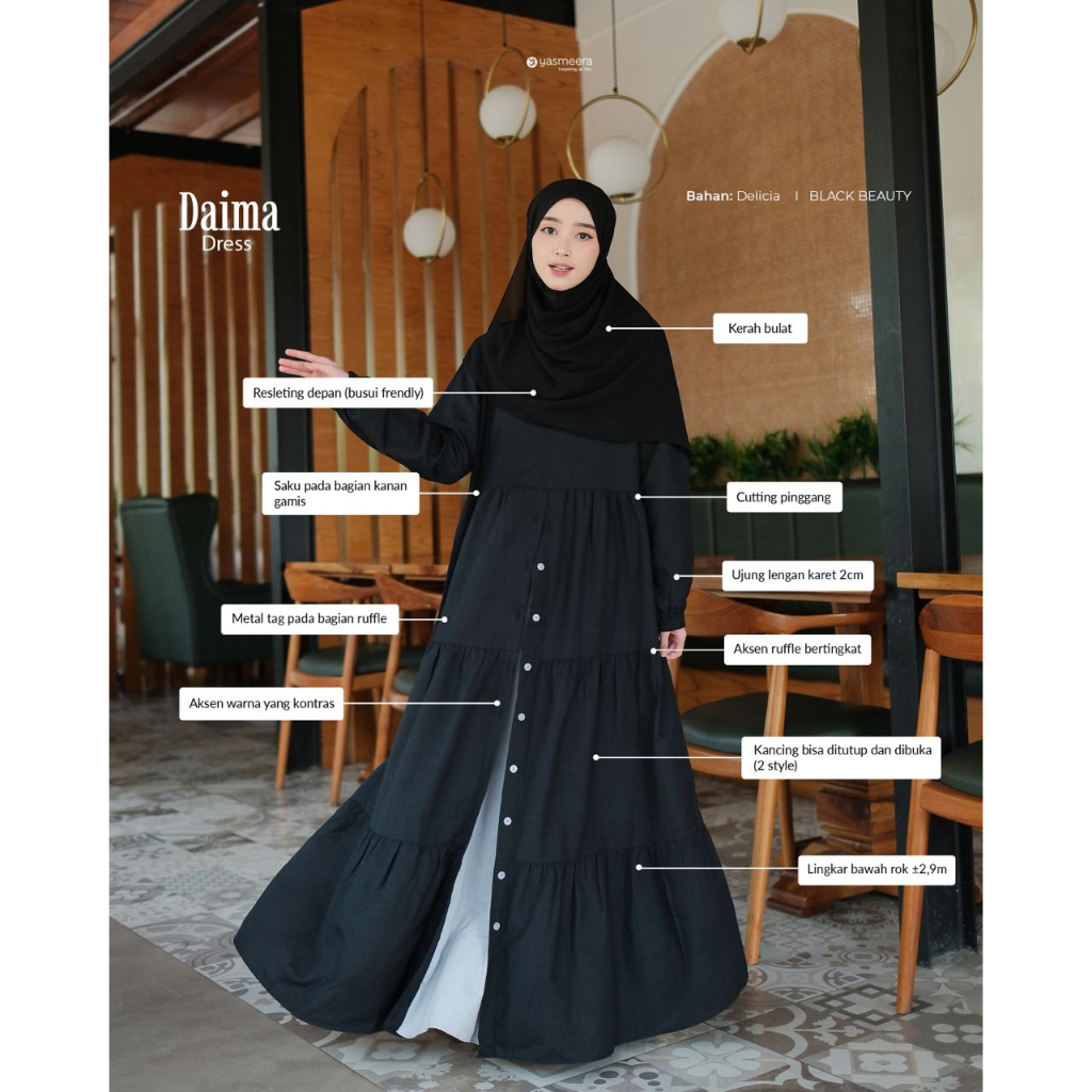 DAIMA DRESS By YASMEERA