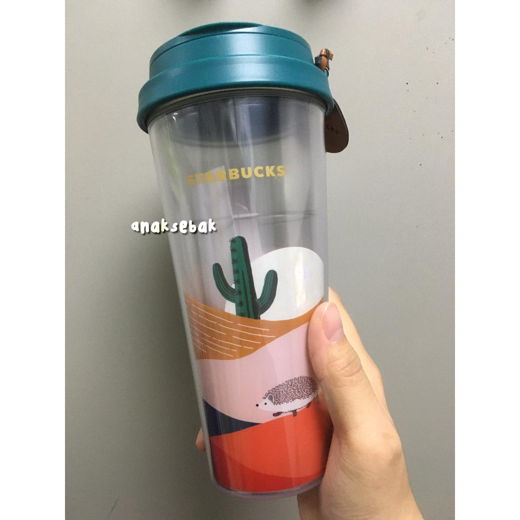 Starbucks Tumbler Hedgehog Adventure 16oz Summer 2021 Edition