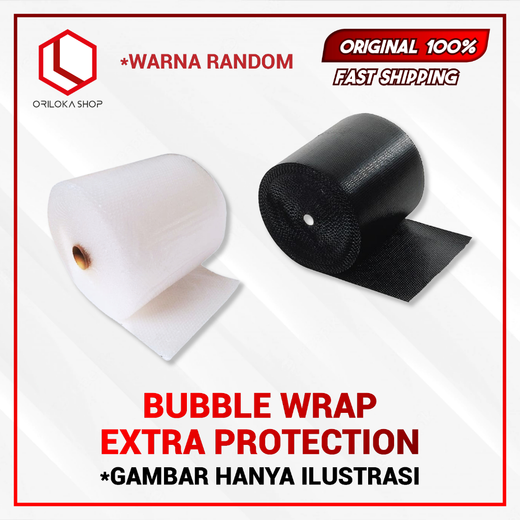 Packing AMAN Tambah Lapis Bubble Wrap