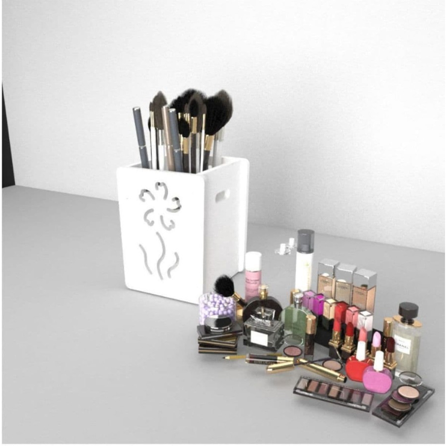 MH - RAK KUAS MAKE UP A645 - RAK SERBAGUNA - TEMPAT KUAS MAKE UP