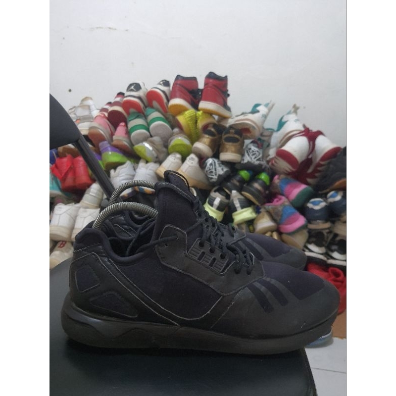 Adidas Running Tubular Runner full black Original China sepatu sneakers