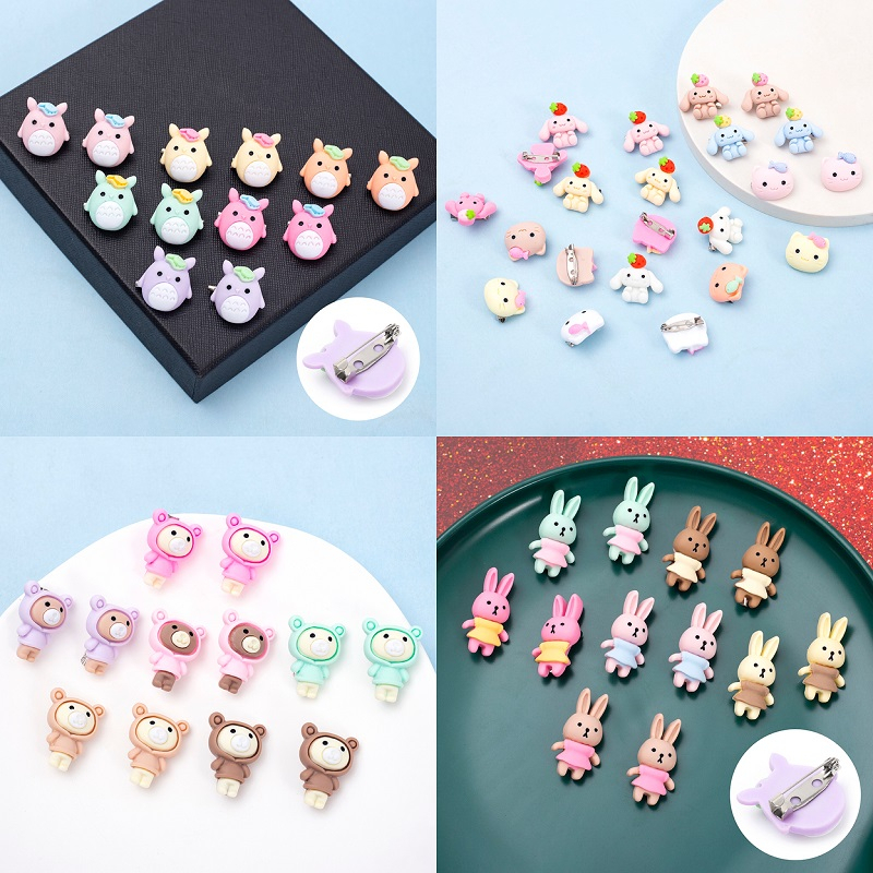 1pcsBros kecil/kartun bros/bros indah batch Pin yang disesuaikan