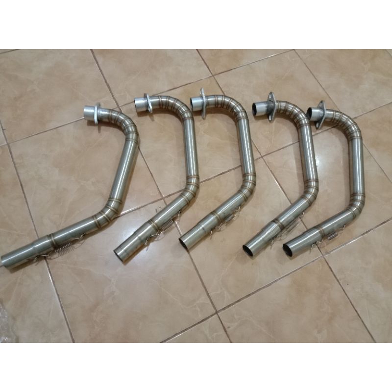 leheran knalpot castem leher depan PNP cb,gl pro/max,Tiger,gl100 dll