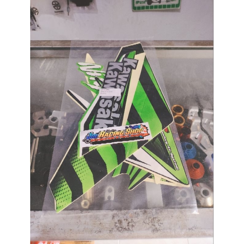 Termurah Striping Ninja SS 2014 Hijau zebra copy Ori