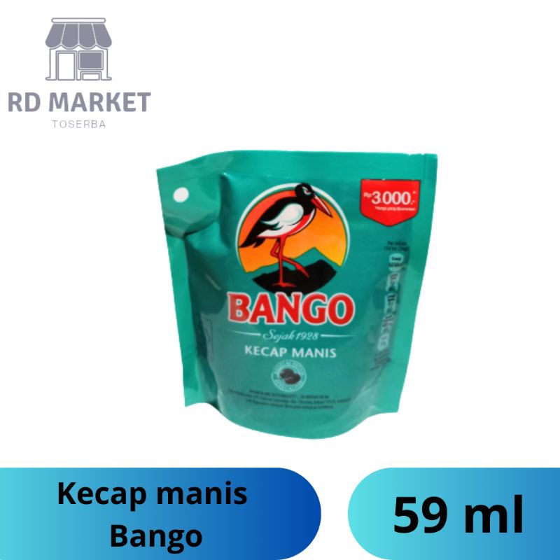 

❤️Rd.market❤️ Kecap manis bango kemasan ekonomis 59 ml