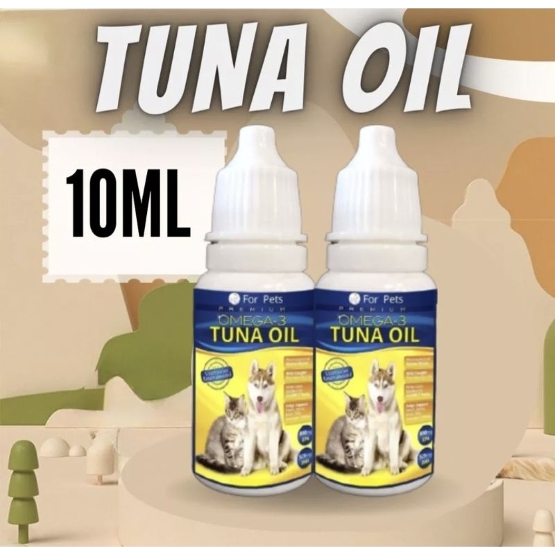 Minyak Ikan Tuna Cair omega 3,6 dan 9 Vitamin Kucing Anjing Bulu Lebat Dan anti Rontok Shaestore15