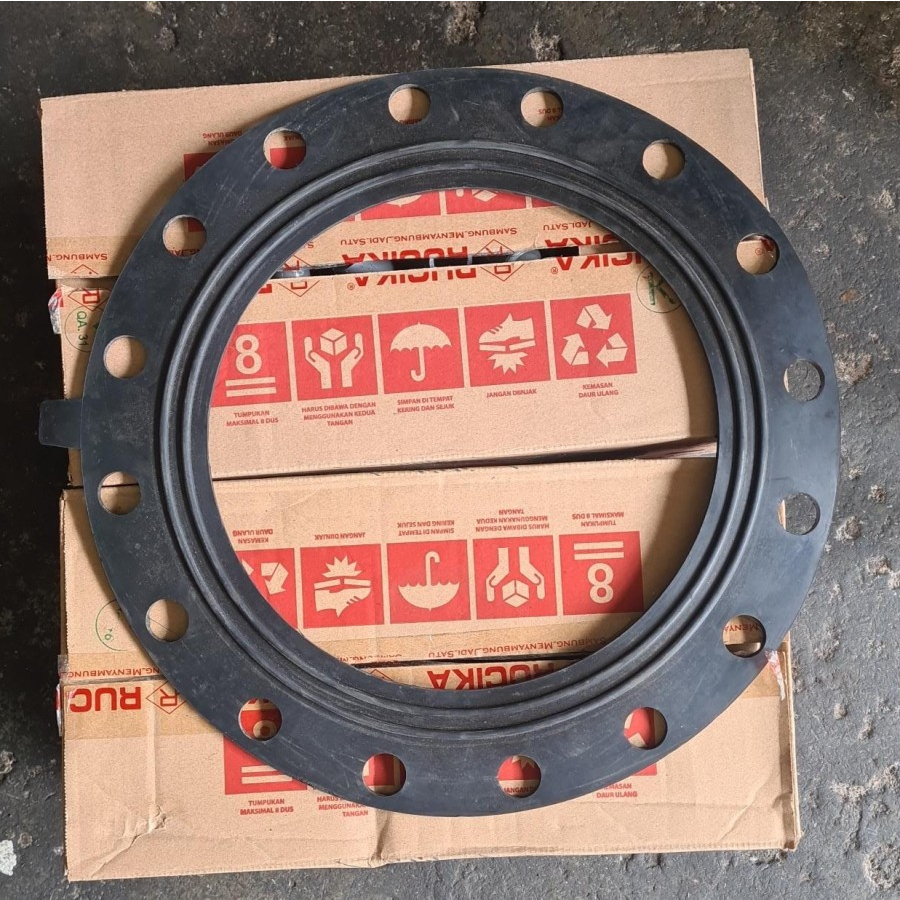 Seal Flange 12" Karet Flange 12" Karet flange 12 inch packing flendes Karet flendes 12" Packing Kare