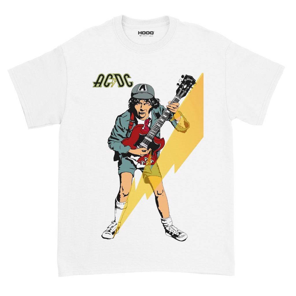 [ORI] KAOS BAND ACDC - THUNDER VOL II / GILDAN / UNISEX / COD / ATASAN KAOS / ACDC T-SHIRT