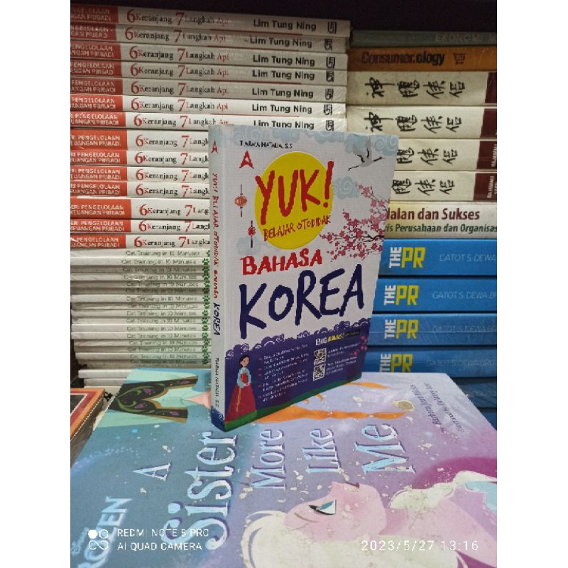 BUKU ORIGINAL YUK Belajar Otodidak Bahasa Korea bekas