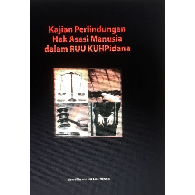 buku kajian perlindungan hak asasi manusia dalam RUU KUHPidana