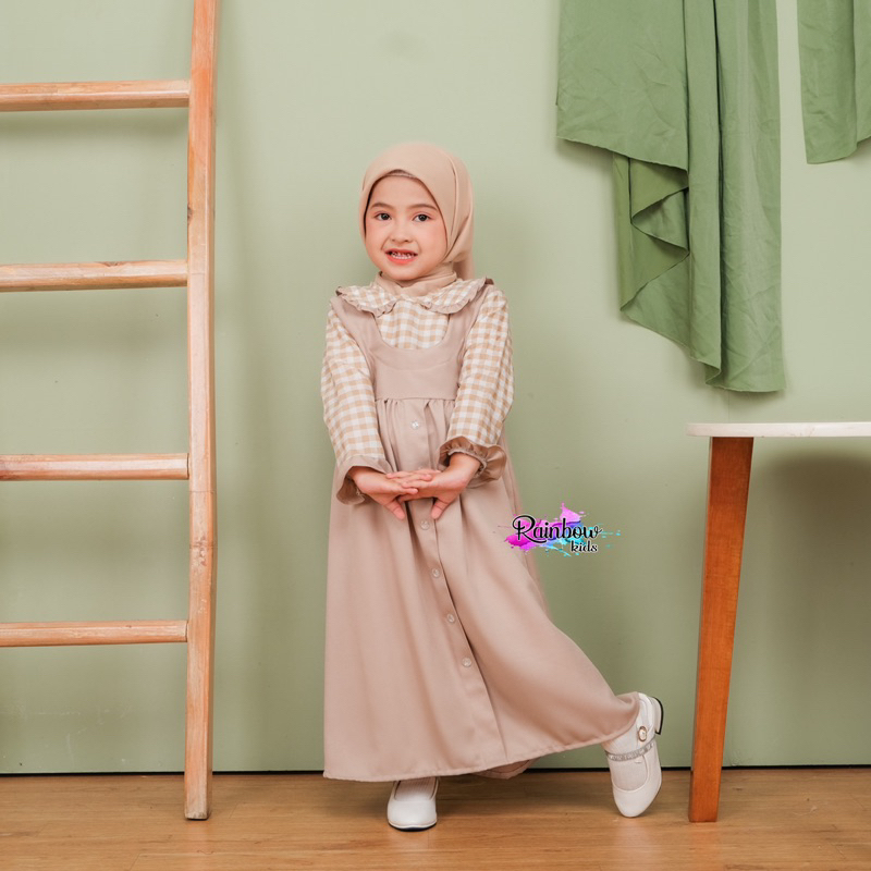 (TERBARU) GAMIS ANAK OOTD CLARISSA BELLOVA EXECUTIVE/ OOTD GAMIS POLOS
