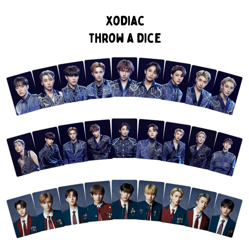 [1 SISI] Photocard Xodiac Throw a Dice Isi 27 pcs Unofficial