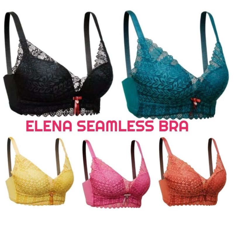 [COD]Elena Bra Seamless Tanpa Kawat E 24132 Size 34B-38B