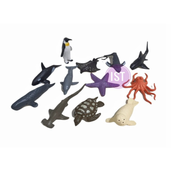 

Jual Mainan Anak Binatang Laut Sea World Marine Animal 12 pcs YS011 Murah