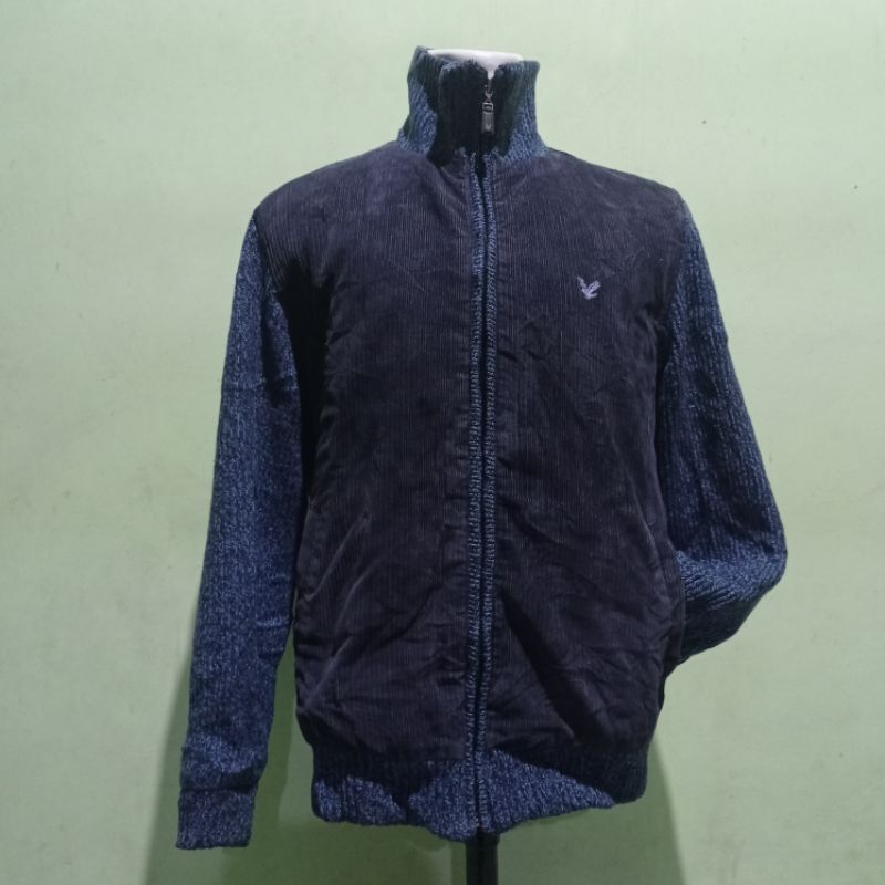 vintage jaket corduroy lyle & scott original second